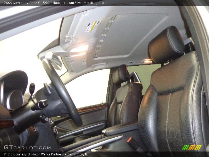 Iridium Silver Metallic / Black 2009 Mercedes-Benz GL 550 4Matic