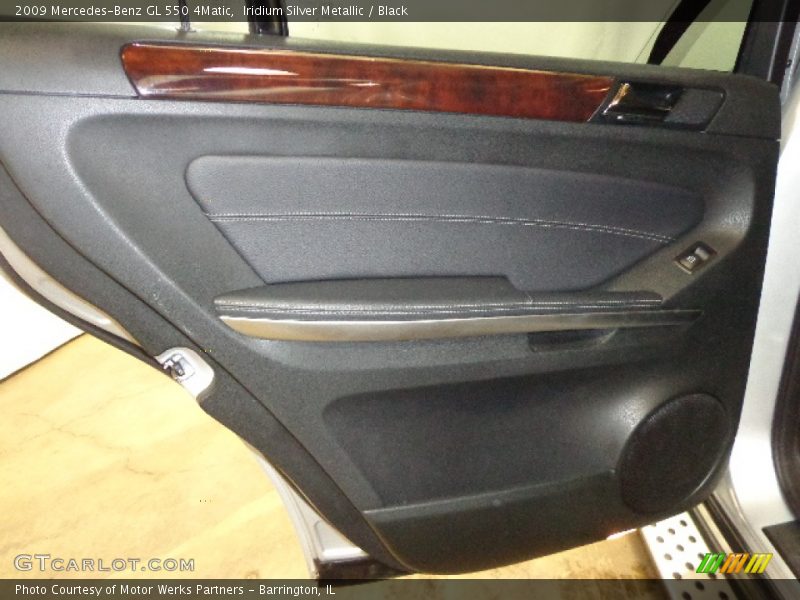 Iridium Silver Metallic / Black 2009 Mercedes-Benz GL 550 4Matic