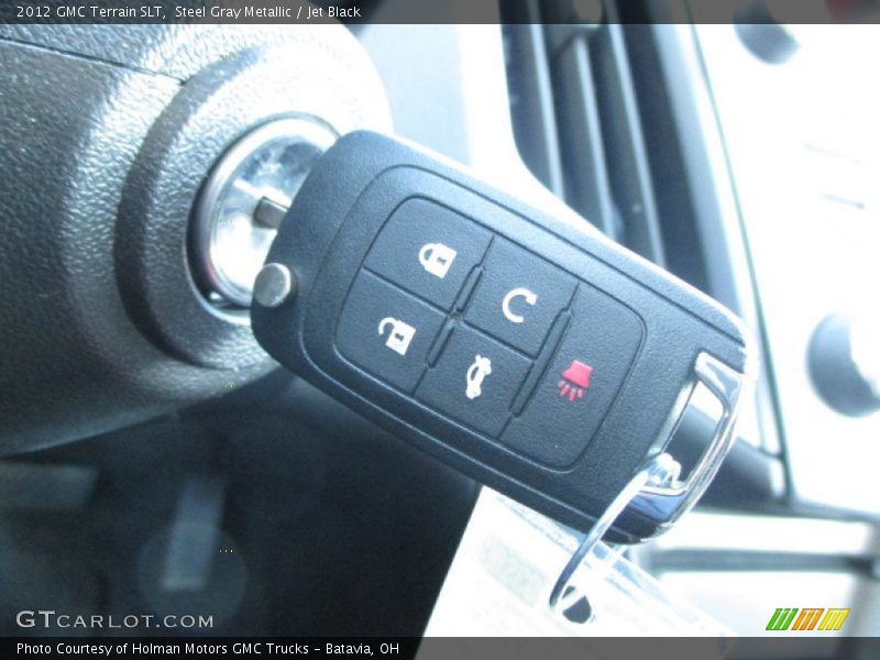 Steel Gray Metallic / Jet Black 2012 GMC Terrain SLT