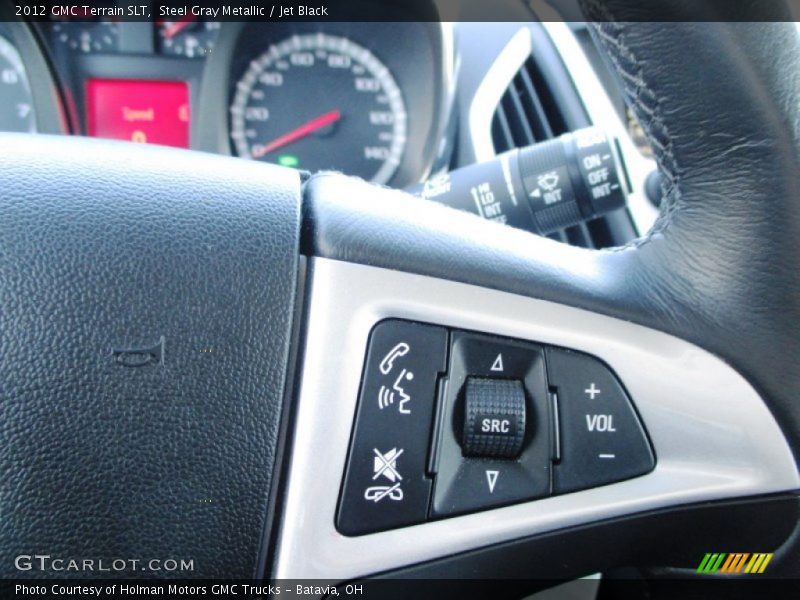 Steel Gray Metallic / Jet Black 2012 GMC Terrain SLT