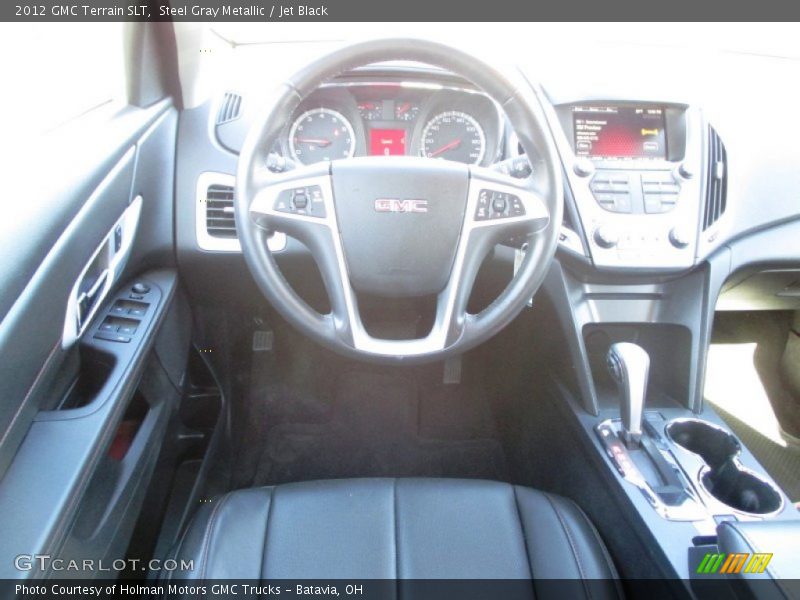 Steel Gray Metallic / Jet Black 2012 GMC Terrain SLT