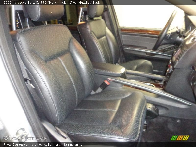 Iridium Silver Metallic / Black 2009 Mercedes-Benz GL 550 4Matic