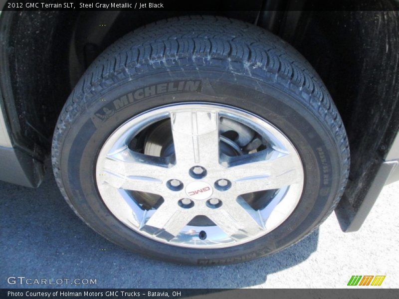Steel Gray Metallic / Jet Black 2012 GMC Terrain SLT