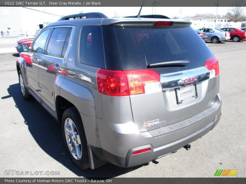 Steel Gray Metallic / Jet Black 2012 GMC Terrain SLT