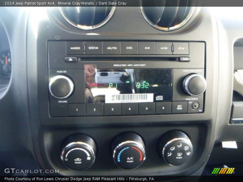 Mineral Gray Metallic / Dark Slate Gray 2014 Jeep Patriot Sport 4x4