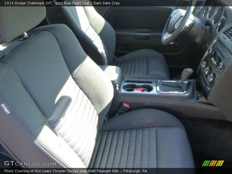 Jazz Blue Pearl Coat / Dark Slate Gray 2014 Dodge Challenger SXT