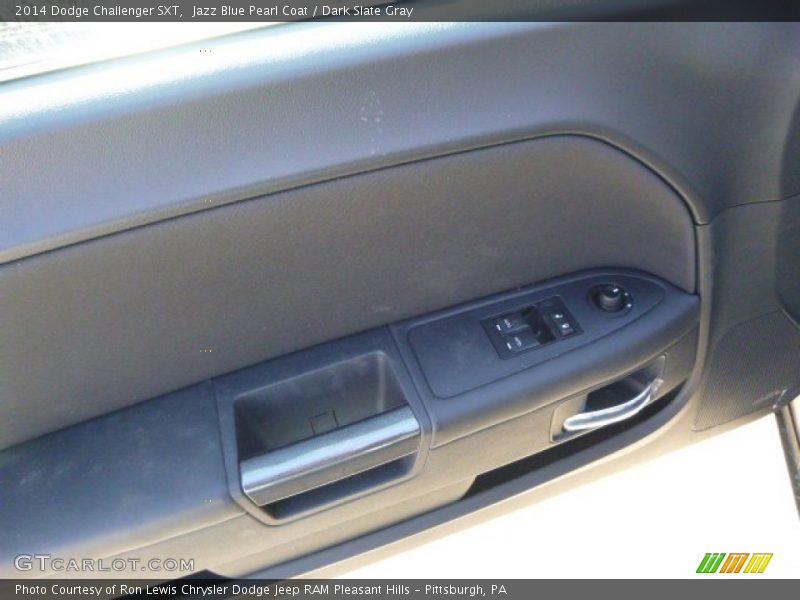 Jazz Blue Pearl Coat / Dark Slate Gray 2014 Dodge Challenger SXT