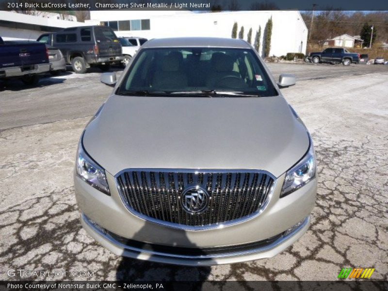 Champagne Silver Metallic / Light Neutral 2014 Buick LaCrosse Leather