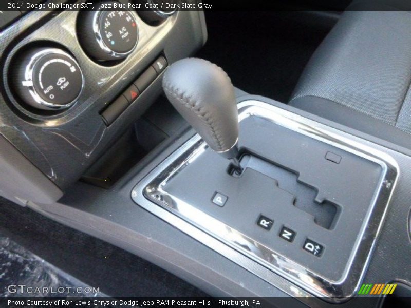 Jazz Blue Pearl Coat / Dark Slate Gray 2014 Dodge Challenger SXT