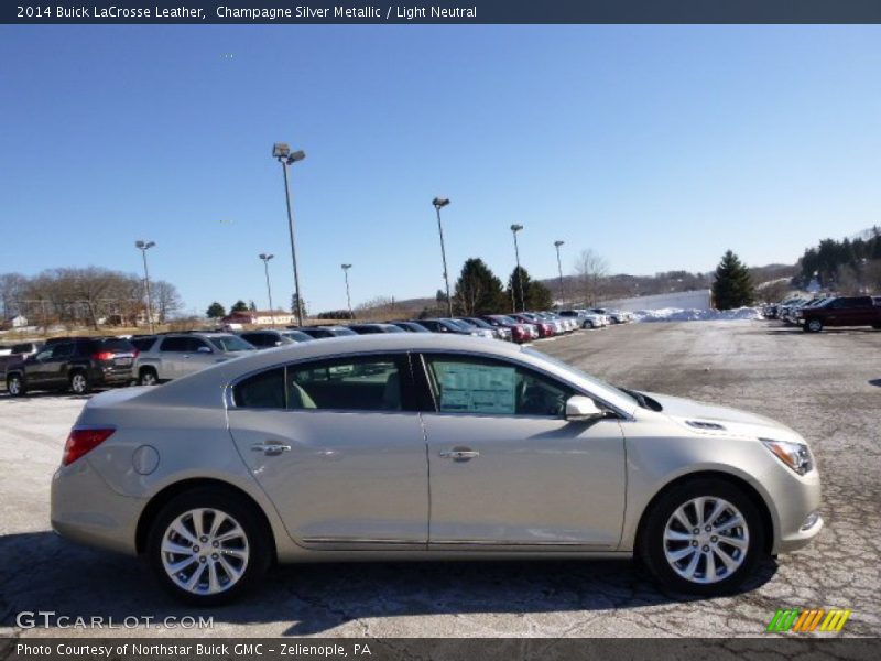 Champagne Silver Metallic / Light Neutral 2014 Buick LaCrosse Leather