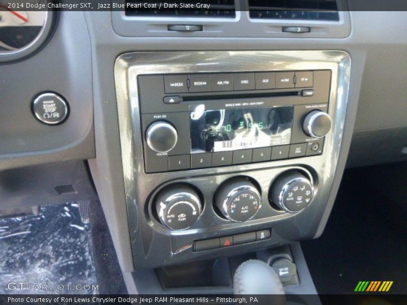 Jazz Blue Pearl Coat / Dark Slate Gray 2014 Dodge Challenger SXT