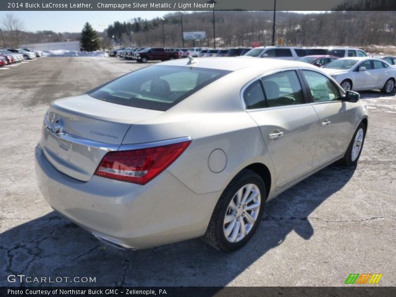 Champagne Silver Metallic / Light Neutral 2014 Buick LaCrosse Leather