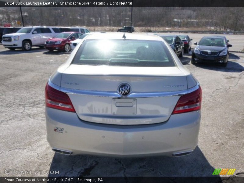 Champagne Silver Metallic / Light Neutral 2014 Buick LaCrosse Leather