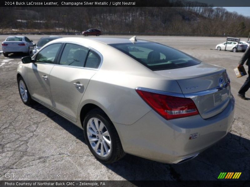 Champagne Silver Metallic / Light Neutral 2014 Buick LaCrosse Leather