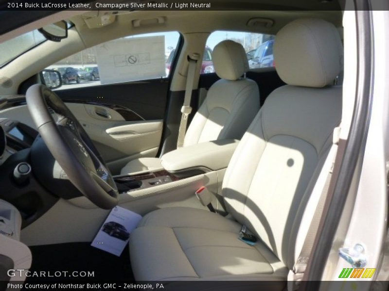 Champagne Silver Metallic / Light Neutral 2014 Buick LaCrosse Leather