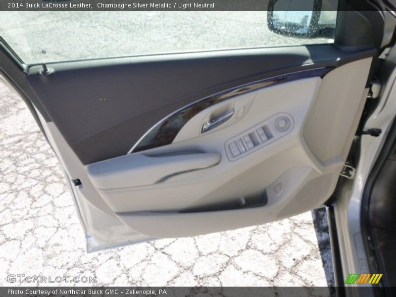 Champagne Silver Metallic / Light Neutral 2014 Buick LaCrosse Leather