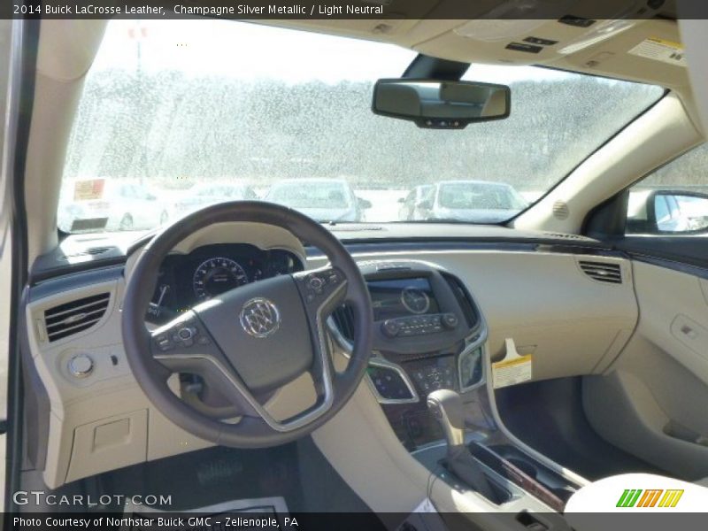 Champagne Silver Metallic / Light Neutral 2014 Buick LaCrosse Leather