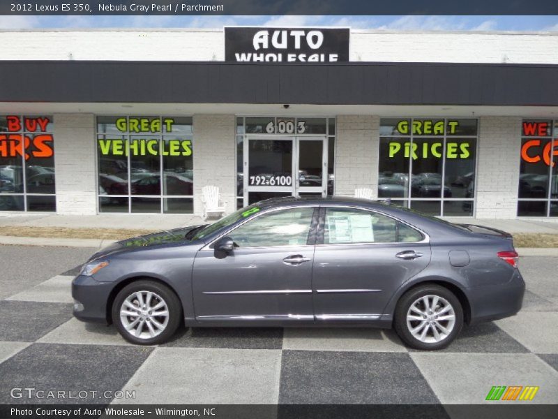 Nebula Gray Pearl / Parchment 2012 Lexus ES 350