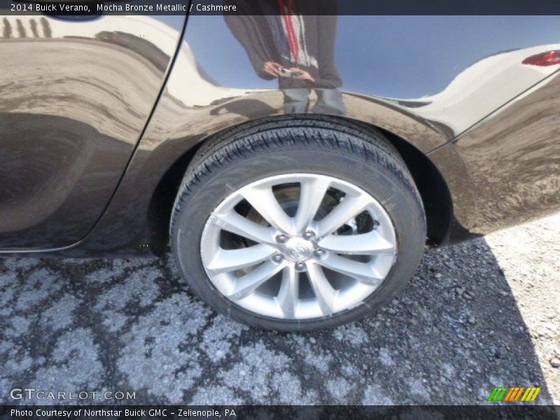 Mocha Bronze Metallic / Cashmere 2014 Buick Verano