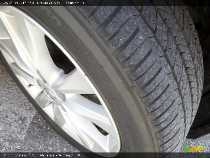 Nebula Gray Pearl / Parchment 2012 Lexus ES 350