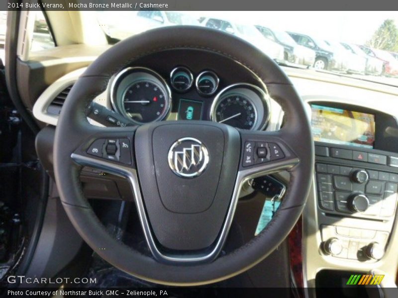 Mocha Bronze Metallic / Cashmere 2014 Buick Verano