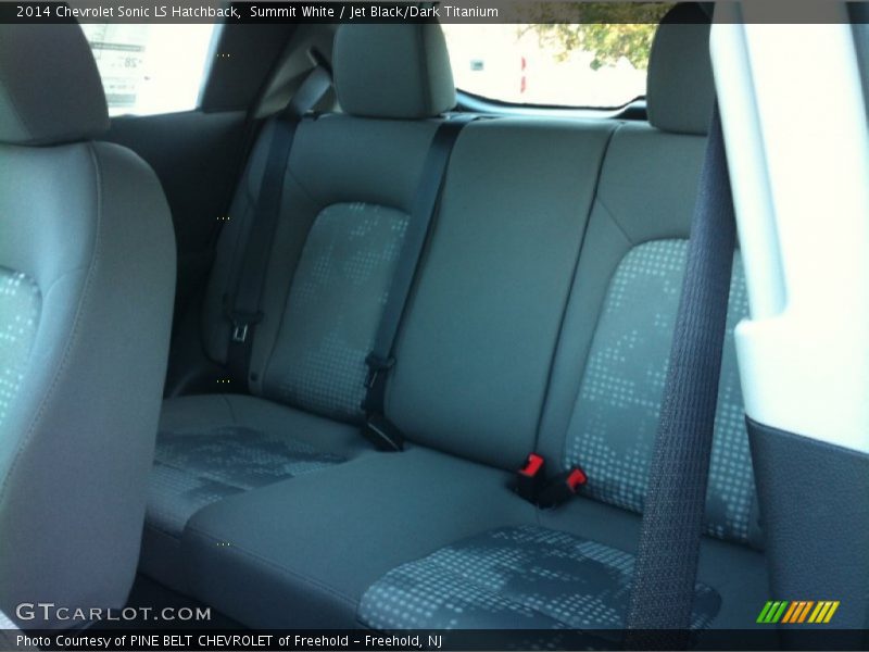 Summit White / Jet Black/Dark Titanium 2014 Chevrolet Sonic LS Hatchback