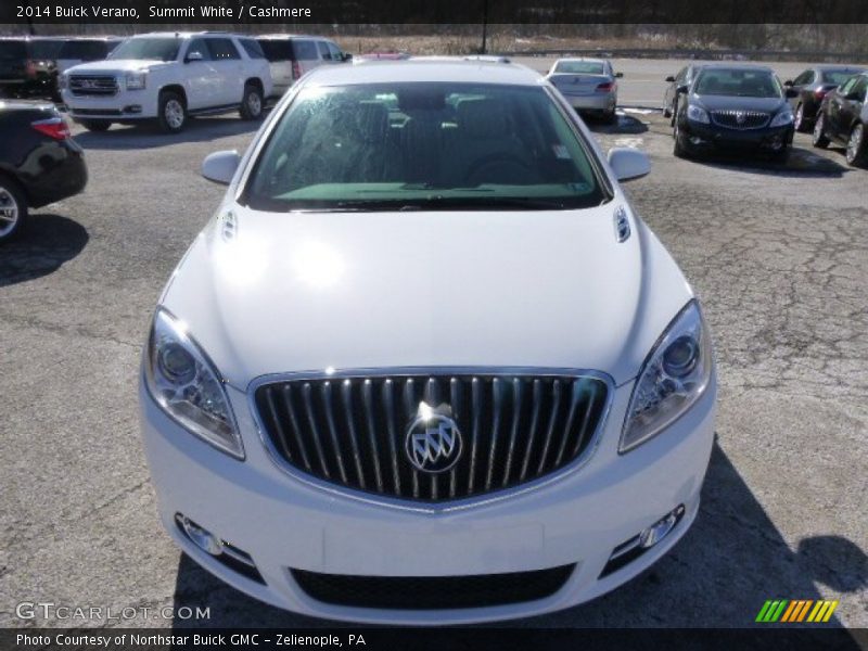 Summit White / Cashmere 2014 Buick Verano