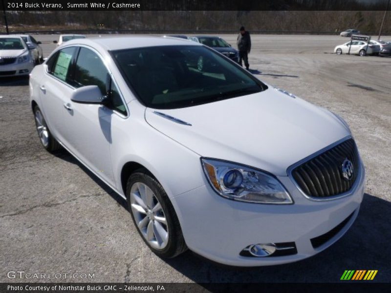 Summit White / Cashmere 2014 Buick Verano