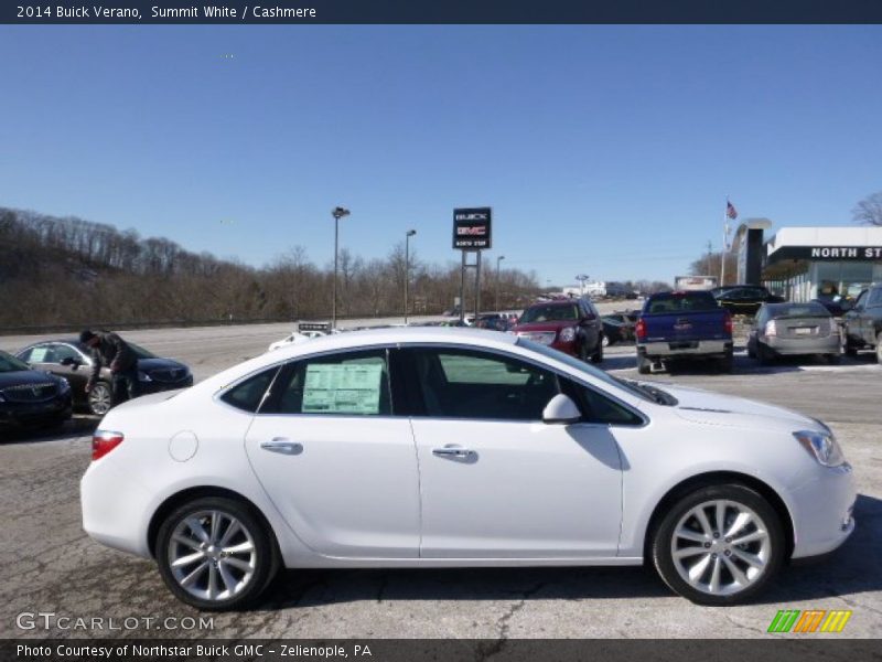 Summit White / Cashmere 2014 Buick Verano