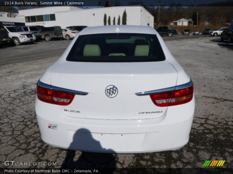 Summit White / Cashmere 2014 Buick Verano