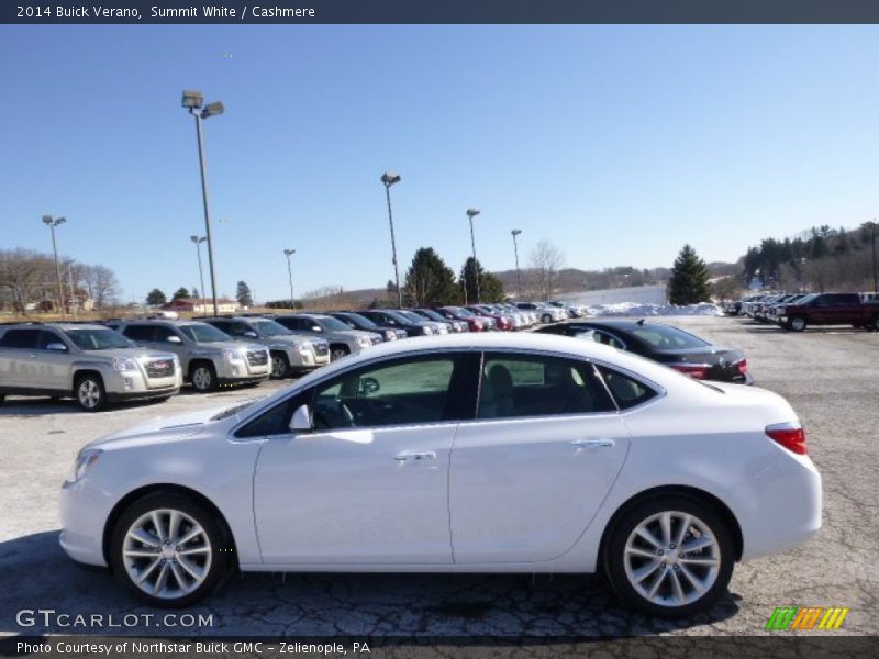 Summit White / Cashmere 2014 Buick Verano