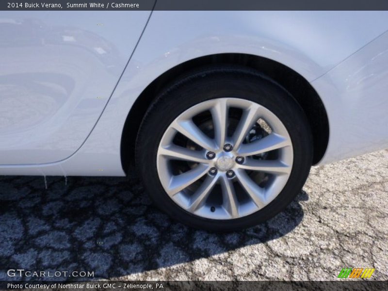 Summit White / Cashmere 2014 Buick Verano