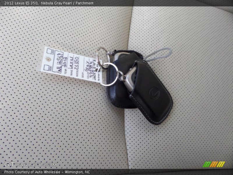 Nebula Gray Pearl / Parchment 2012 Lexus ES 350
