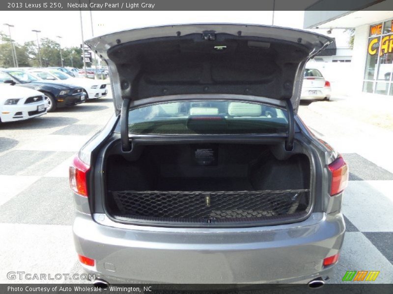 Nebula Gray Pearl / Light Gray 2013 Lexus IS 250