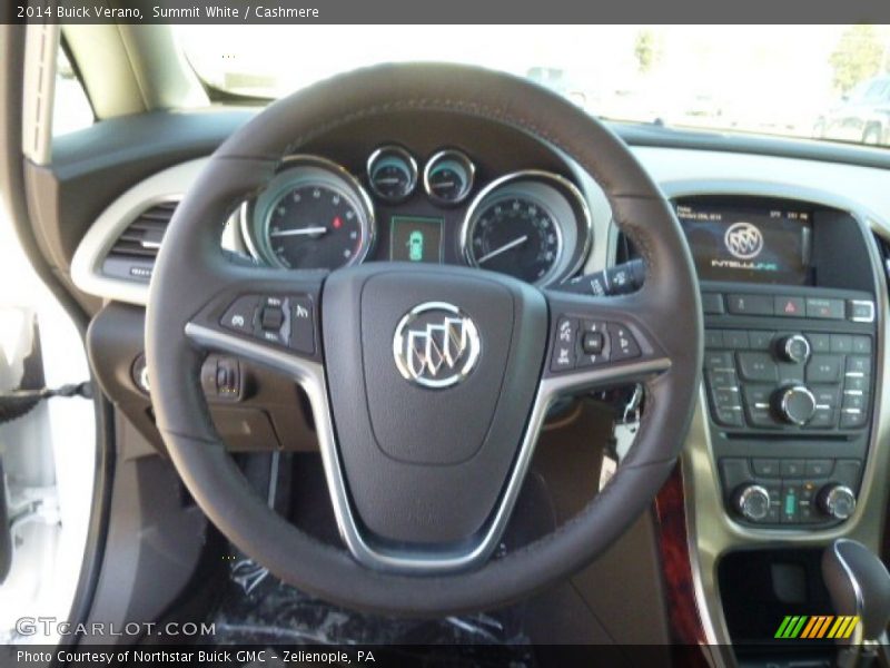 Summit White / Cashmere 2014 Buick Verano
