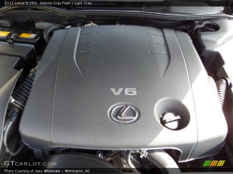 Nebula Gray Pearl / Light Gray 2013 Lexus IS 250