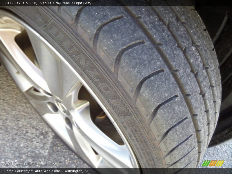 Nebula Gray Pearl / Light Gray 2013 Lexus IS 250