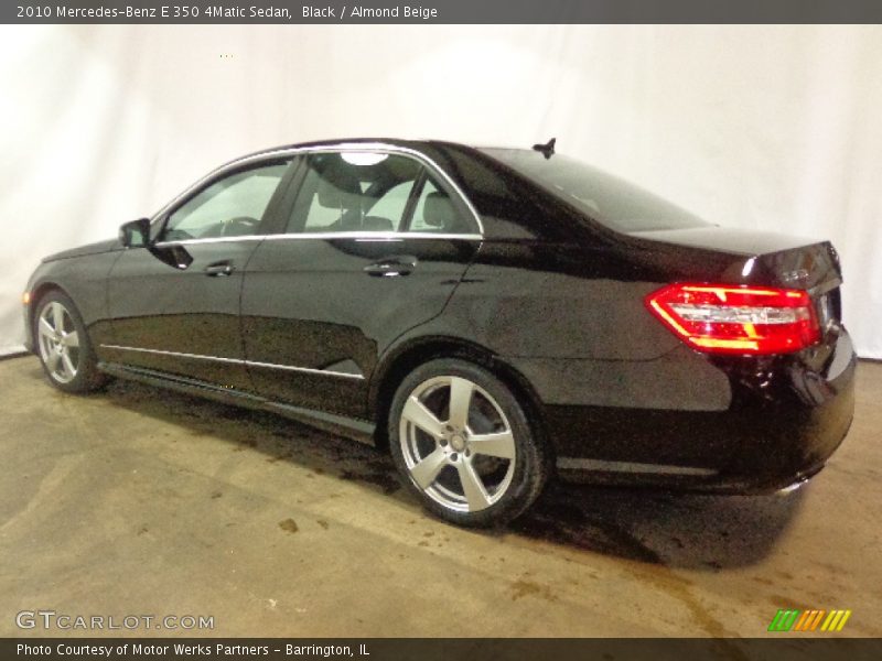 Black / Almond Beige 2010 Mercedes-Benz E 350 4Matic Sedan