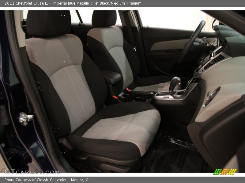 Imperial Blue Metallic / Jet Black/Medium Titanium 2011 Chevrolet Cruze LS