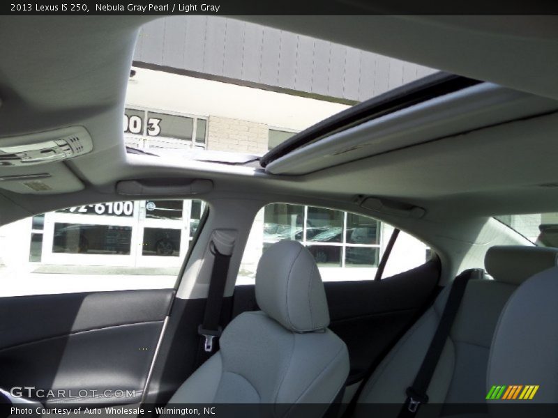Nebula Gray Pearl / Light Gray 2013 Lexus IS 250