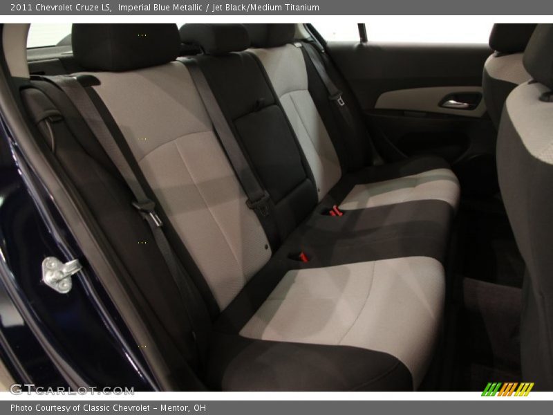 Imperial Blue Metallic / Jet Black/Medium Titanium 2011 Chevrolet Cruze LS