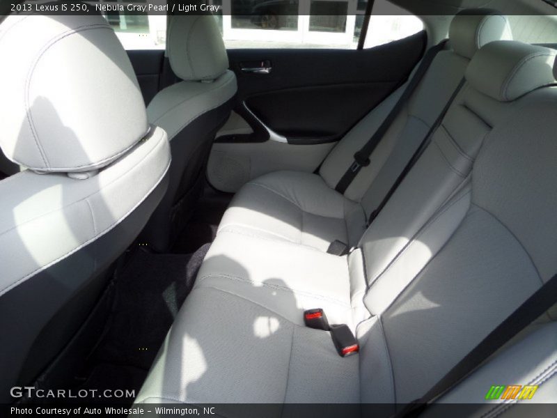 Nebula Gray Pearl / Light Gray 2013 Lexus IS 250