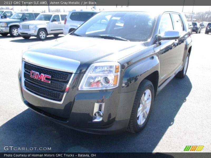 Ashen Gray Metallic / Jet Black 2013 GMC Terrain SLE AWD