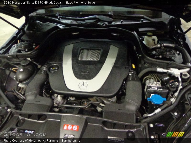 Black / Almond Beige 2010 Mercedes-Benz E 350 4Matic Sedan
