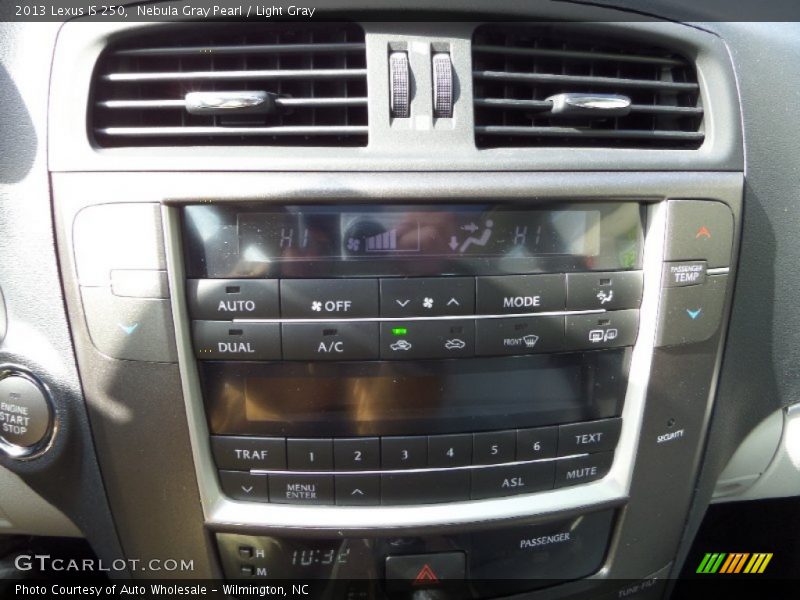 Nebula Gray Pearl / Light Gray 2013 Lexus IS 250