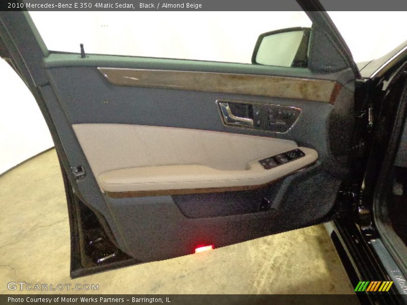 Black / Almond Beige 2010 Mercedes-Benz E 350 4Matic Sedan