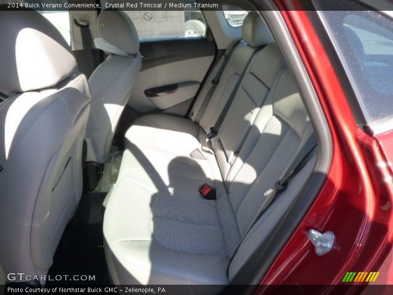Crystal Red Tintcoat / Medium Titanium 2014 Buick Verano Convenience
