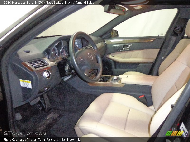 Black / Almond Beige 2010 Mercedes-Benz E 350 4Matic Sedan
