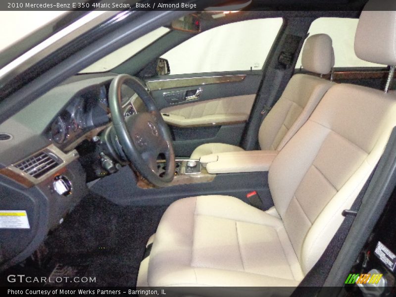 Black / Almond Beige 2010 Mercedes-Benz E 350 4Matic Sedan
