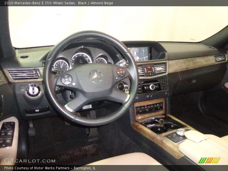 Black / Almond Beige 2010 Mercedes-Benz E 350 4Matic Sedan